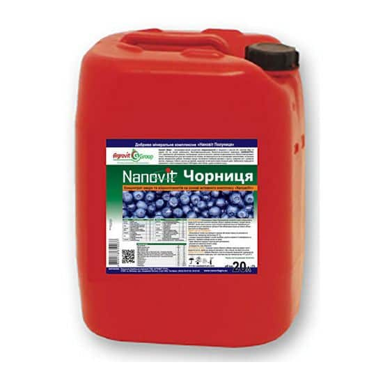 Добриво NANOVIT Чорниця - фото