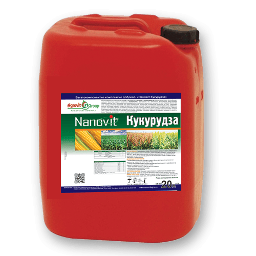 Добриво NANOVIT Кукурудза - фото