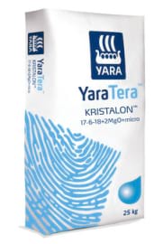 Фото - Комплексне водорозчинне добриво YaraTera KRISTALON 17-6-18 BLUE