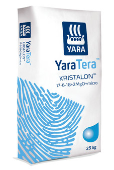 Комплексне водорозчинне добриво YaraTera KRISTALON 17-6-18 BLUE - фото