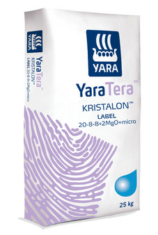 Комплексне добриво YaraTera KRISTALON 20-8-8 LILAC LABEL - фото
